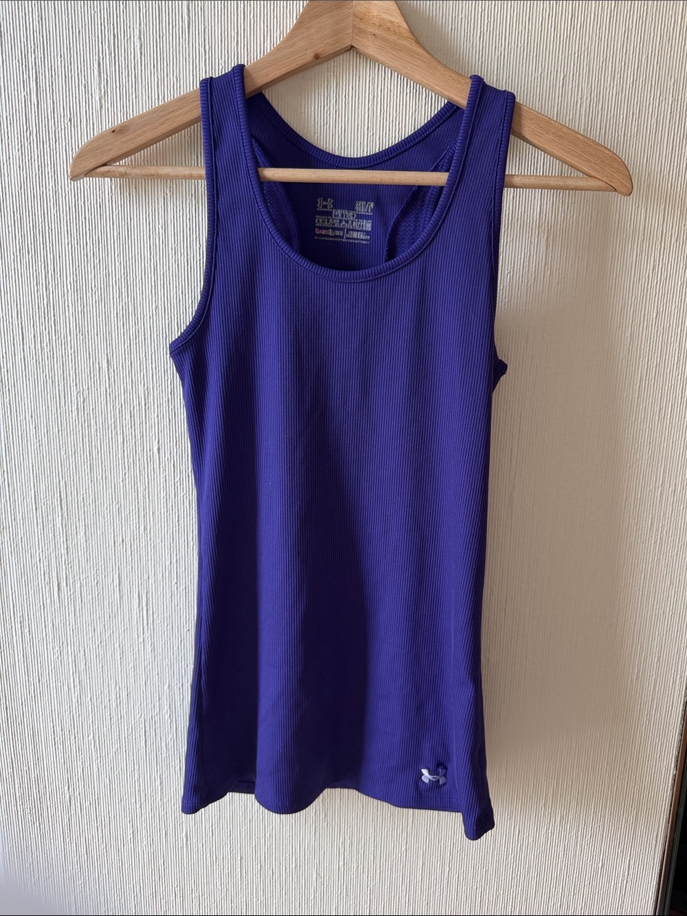Under Armour Women's Deep Purple Ribbed Tank
